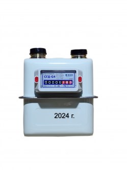 Счетчик газа СГД-G4ТК с термокорректором (вход газа левый, 110мм, резьба 1 1/4") г. Орёл 2024 год выпуска Липецк